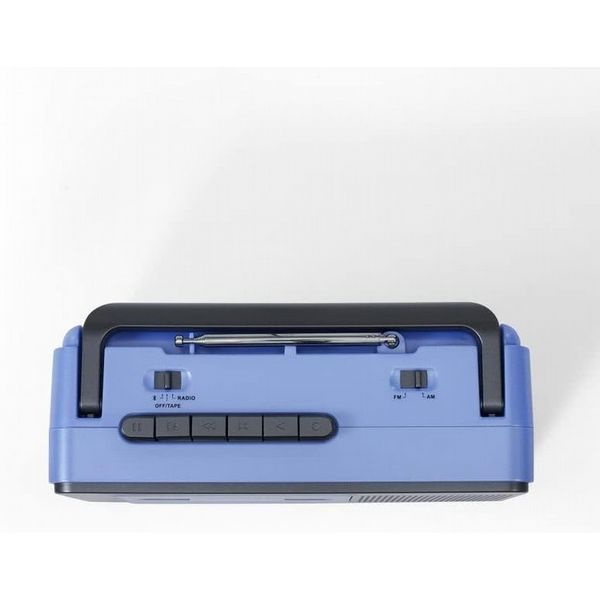 Ct102 Cassette Player Blue/Grey UK Adapter