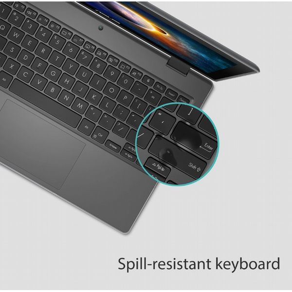 Asus 11.6 INCH N4500 4GB 128GB W11 P ACAD 3Y PUR