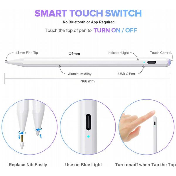 Compatible Stylus Pen for Apple iPad