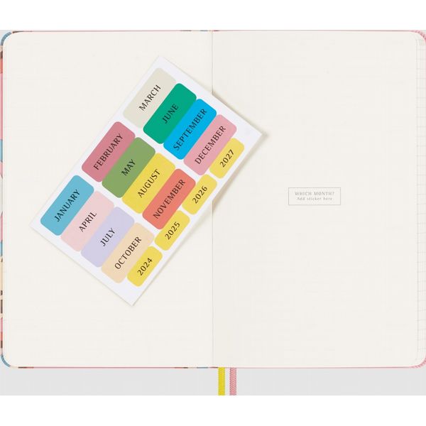 Moleskine - LE SAKURA UNDATED WKLY NTB L BLACK