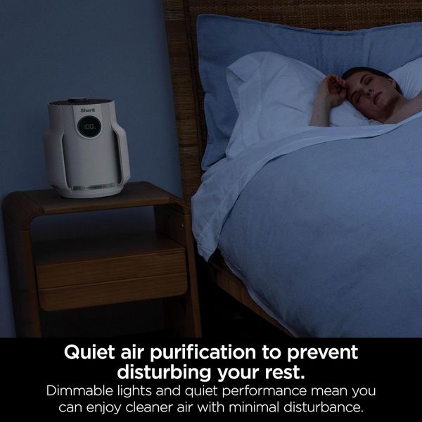 SHARK NeverChange5 Air Purifier Compact Pro White