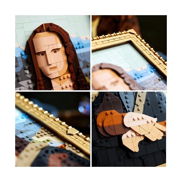 Lego Art Mona Lisa Painting Set