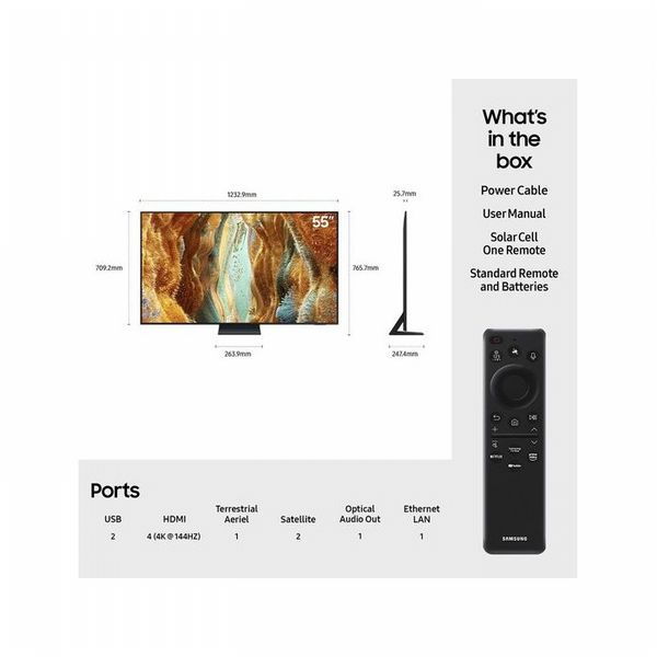 SAMSUNG QN70F 55\