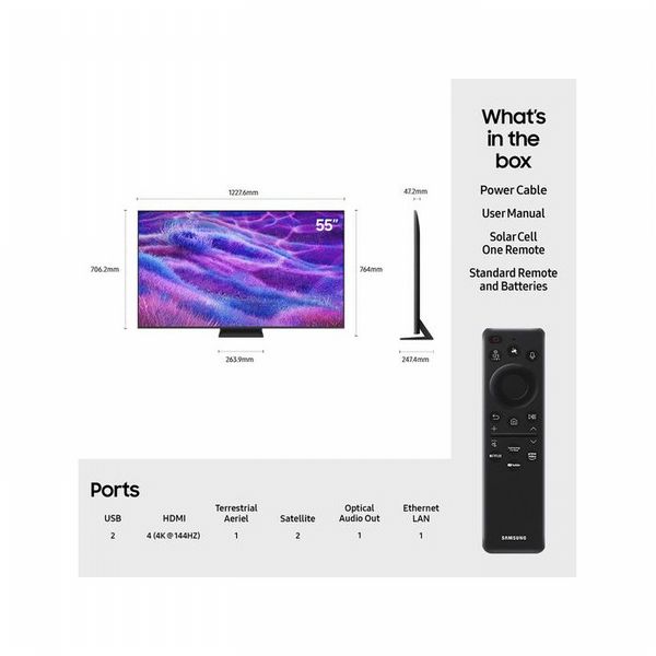 SAMSUNG QN80F 55\