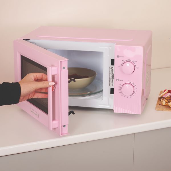 Hamilton Beach Miami Kettle, Toaster and Miami Microwave Set - Pink