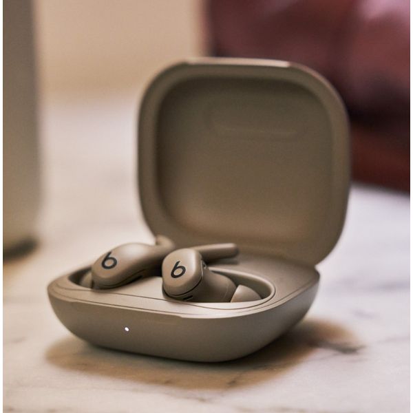 Beats Powerbeats Fit Wireless Noise-Cancelling Workout Earbuds with Ultimate Secure Fit - Gravel Grey