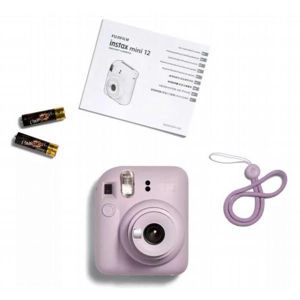 Fuji Instax Mini 12 Lilac Purple Includes 20 Shot Film