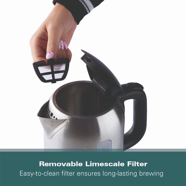 Hamilton Beach 1L Kettle & 2 Slot Rise Toaster