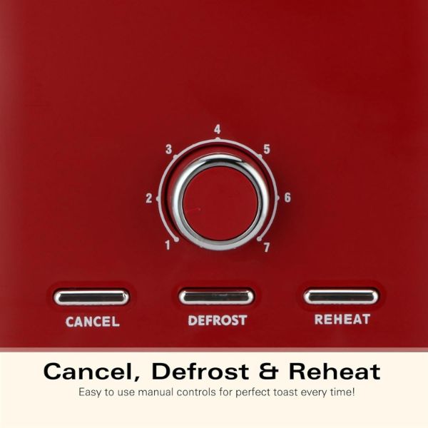 Hamilton Beach Ella Kettle & Toaster Bundle Red
