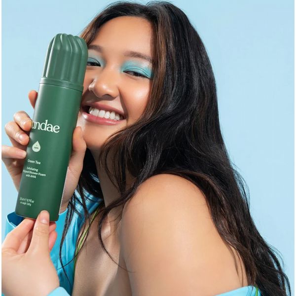 Sundae Whipped Exfoliating Shower Foam Green Tea