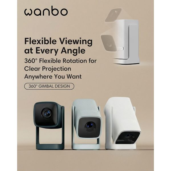 Wanbo Cube 1 - Dark Green Portable Projector