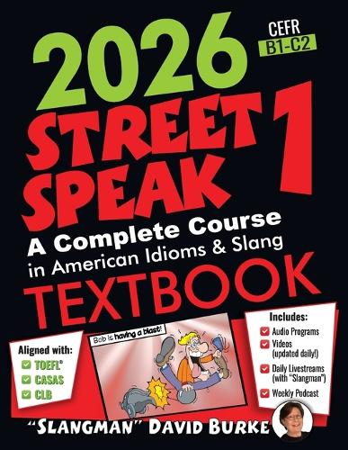 2026 Street Speak 1 Textbook: American Idioms & Slang