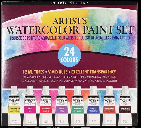 Peter Pauper Studio Series Artist's Watercolor Paint Set