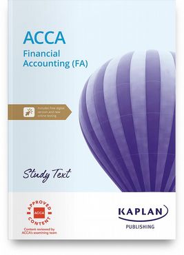 ACCA Financial Accounting (FA) Text 2024-25 (PDF eBook)