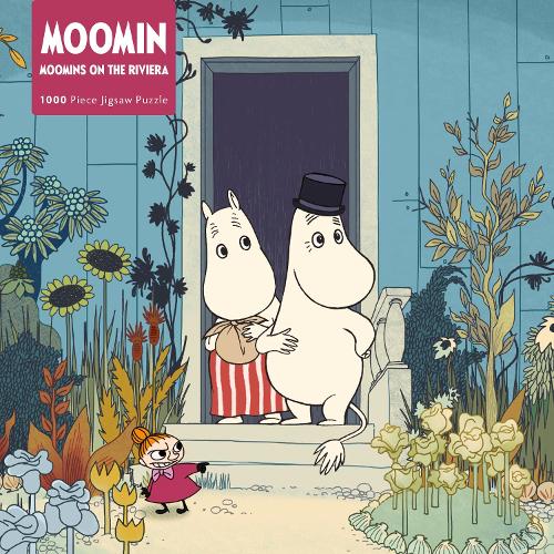 Adult Sustainable Jigsaw Puzzle Moomins on the Riviera: 1000-pieces. Ethical, Sustainable, Earth-friendly