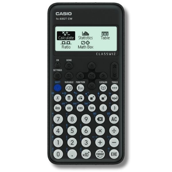 BLACK Casio Scientific Calculator FX-83GTCWBK