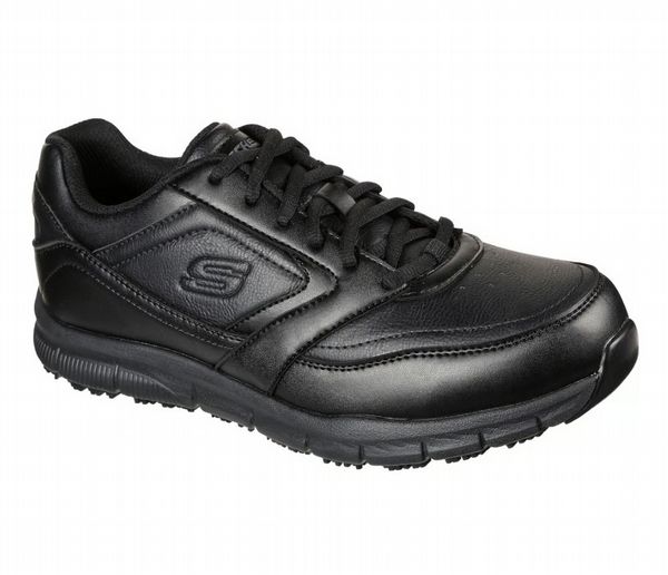 Nampa LACE Mens Occupational Shoe Black