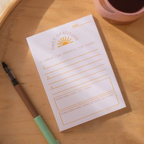 Daily Gratitude Pad | A6