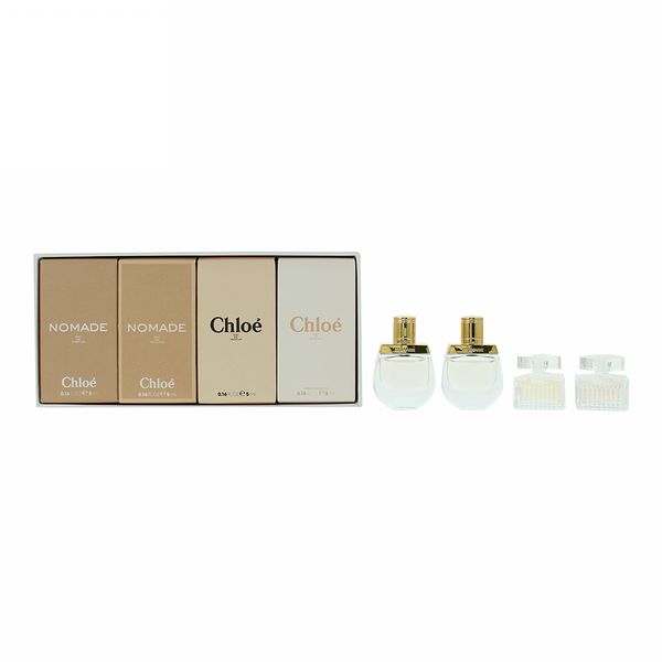  Chlo� Mini 4 Piece Gift Set: Chlo� Eau de Perfume 5ml - Nomade Eau de Perfume...