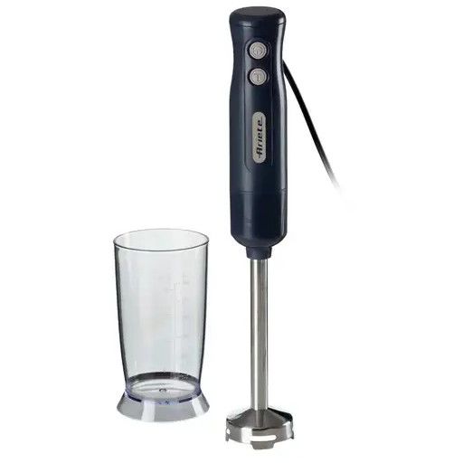 Ariete 700W 3-In-1 Hand Blender Whisk & Chopper Dark Grey