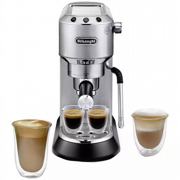 Delonghi Dedica Arte Manual Coffee Machine Silver