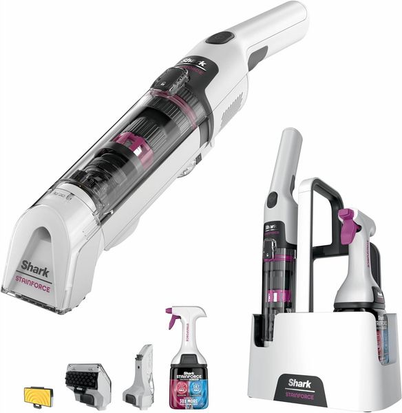 SHARK StainForce Cordless Stain-Destroying Spot Cleaner HX100UKT