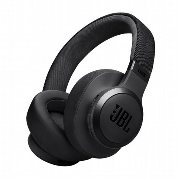 JBL Live 770NC - Wireless Over-Ear Noise-Cancelling Headphones with Mic - Black