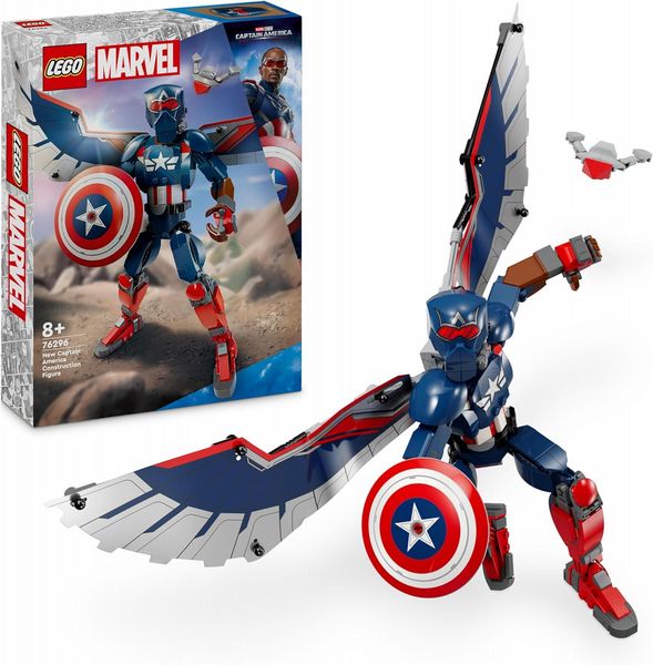 LEGO New Captain America Construction Figure