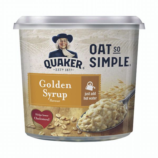 Oat So Simple Golden Syrup Pot 57g (8 pack)