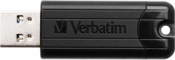 Verbatim Black Pinstripe 256 GB USB 3.0 Flash Drive