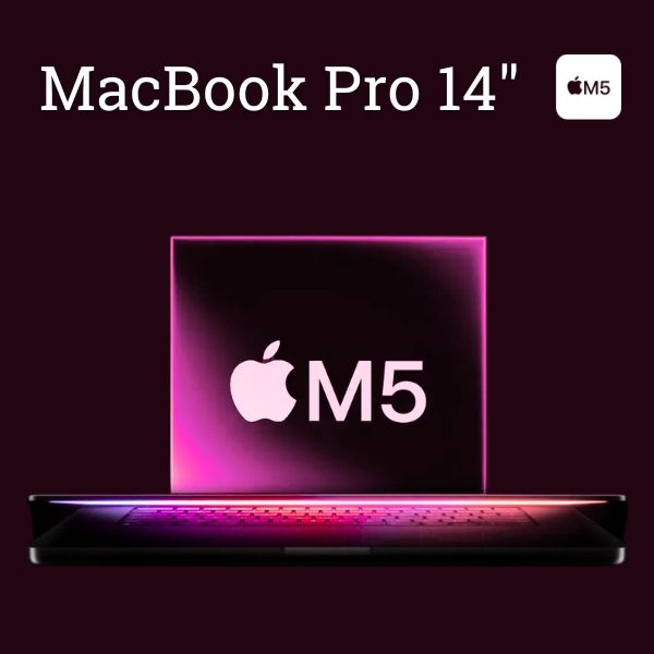 MacBook Pro 14-inch: Apple M5 chip with 10-core CPU and 10-core GPU, 24GB, 1TB SSD