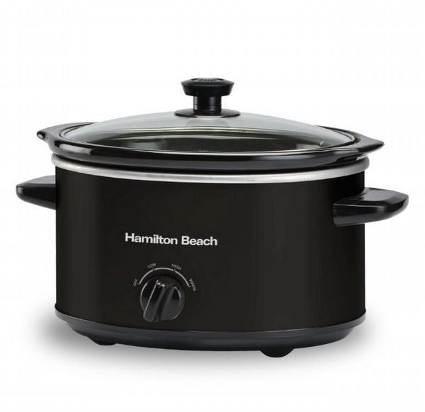 Hamilton Beach 3.5L Slow Cooker Black