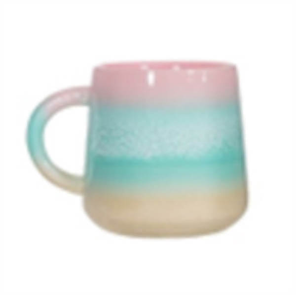 Pastel Ombre Mug Pink & Green