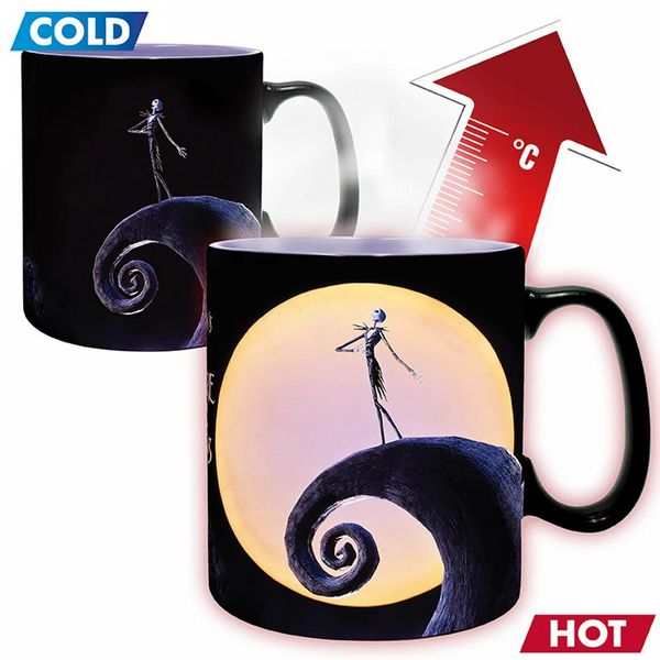 The Nightmare Before Christmas Jack & Moon 460ml Heat Change Mug