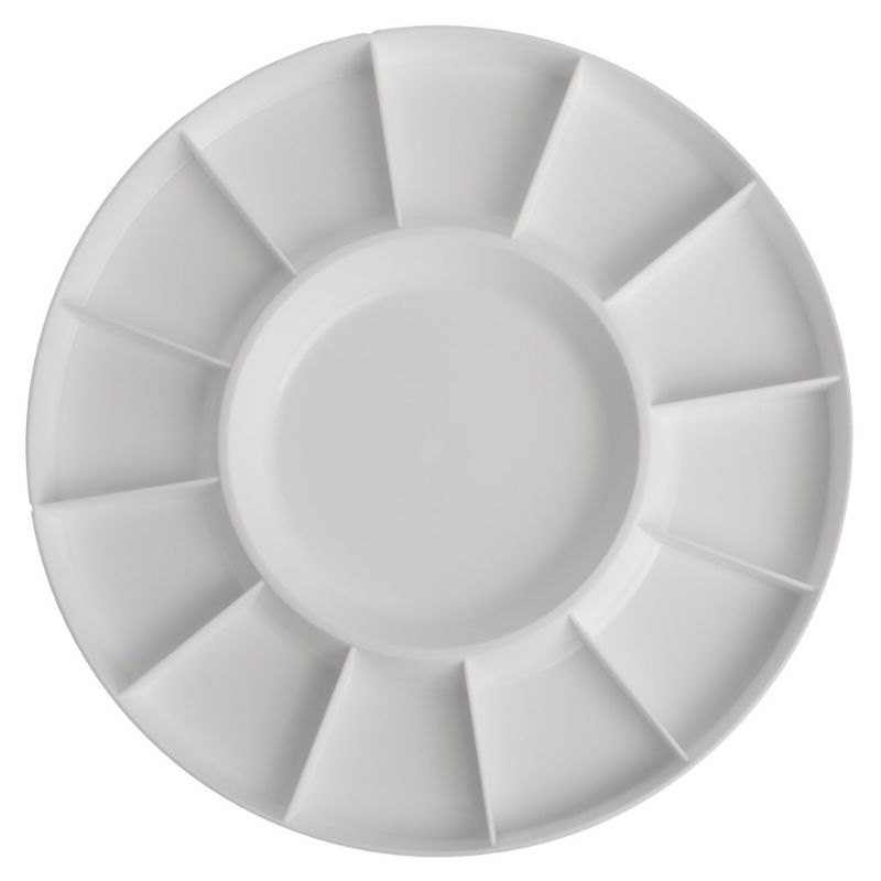 JAS: Round Plastic Palette: 12 inches diameter