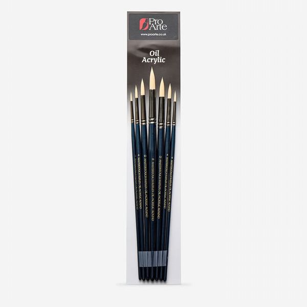 Pro Arte : Mastertouch : Reflex : Round : Oil & Acrylic Brush Set