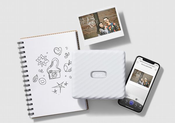 Fuji Instax Link Wide Printer - Ash White