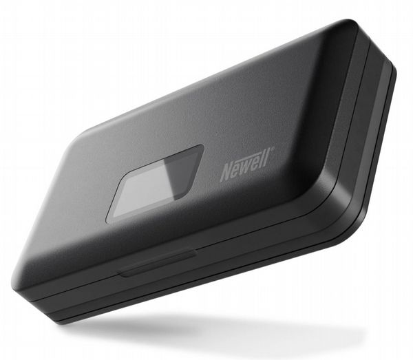 Newell LCD charger with Powerbank/SD card reader for Canon LP-E6