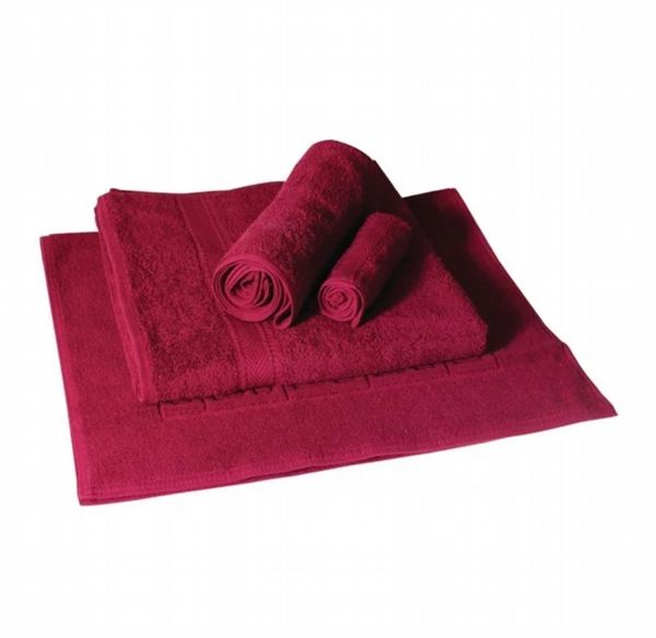 Mitre Comfort Nova Colour Towel Set Wine